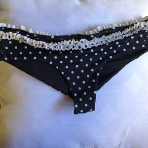 Polka dot swimsuit bottoms